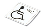 NC949 Disabled WC Sticker