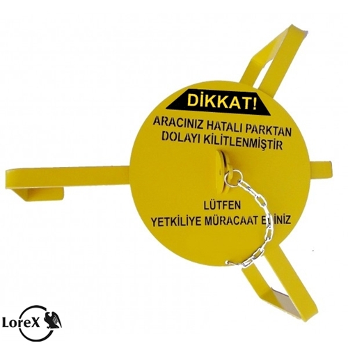 LOREX LR-TKI Wheel Lock Tyre Trailer Car Anti Theft
