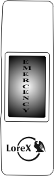 LOREX LR-PBD1 Emergency Panic Button Front View