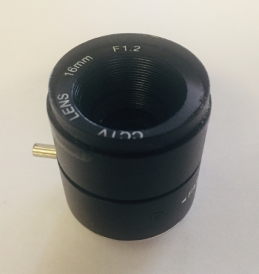 3MK-FL16 16mm Fixed Open Iris CCTV Lens