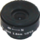 3MK-FL28 2,8mm fixed open iris cctv lens