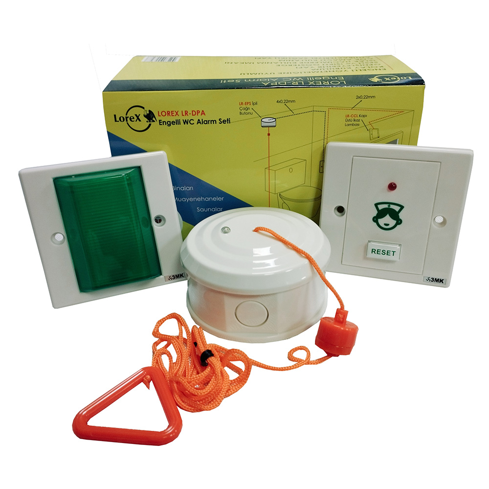 3MK-DPA-G Single Zone Disabled Toilet Alarm