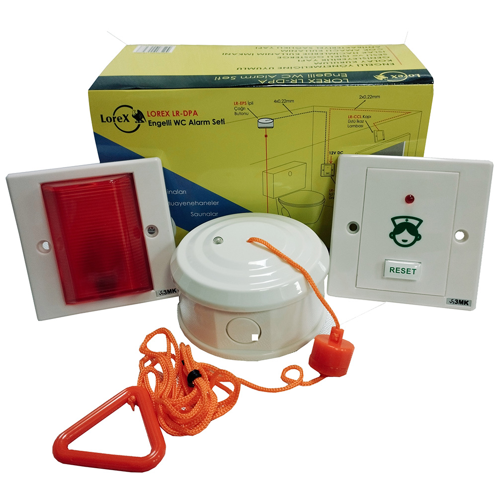3MK-DPA-R Engelli WC Alarm Seti 
