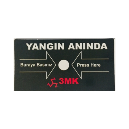3MK manual call point replacement break glass pack of 10
