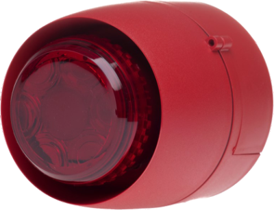 CP750CDB 24VDC Red Weatherproof IP65 Conventional Combined Fire Sounder Beacon