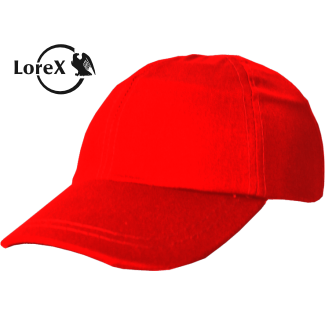 LOREX LR-254K Red Top Cap Helmet