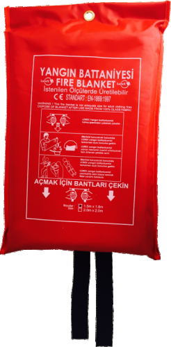 LOREX LR-FB1518C Extra Large Fire Blanket 150x180cm with Soft Bag