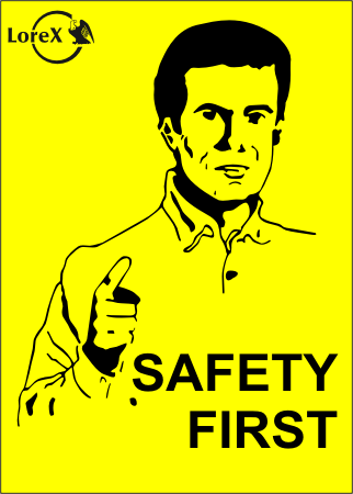 LOREX LR-IS006 safety first