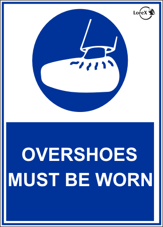 LOREX LR-IS33 Overshoes Must Be Worn