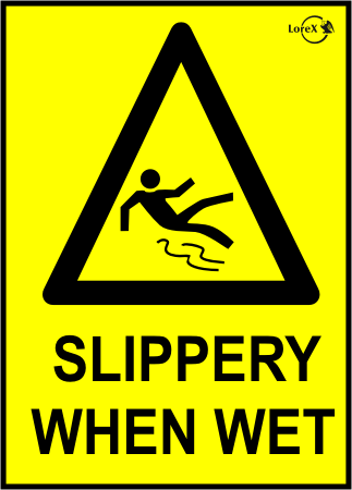 LOREX LR-IS816 Slippery When Wet